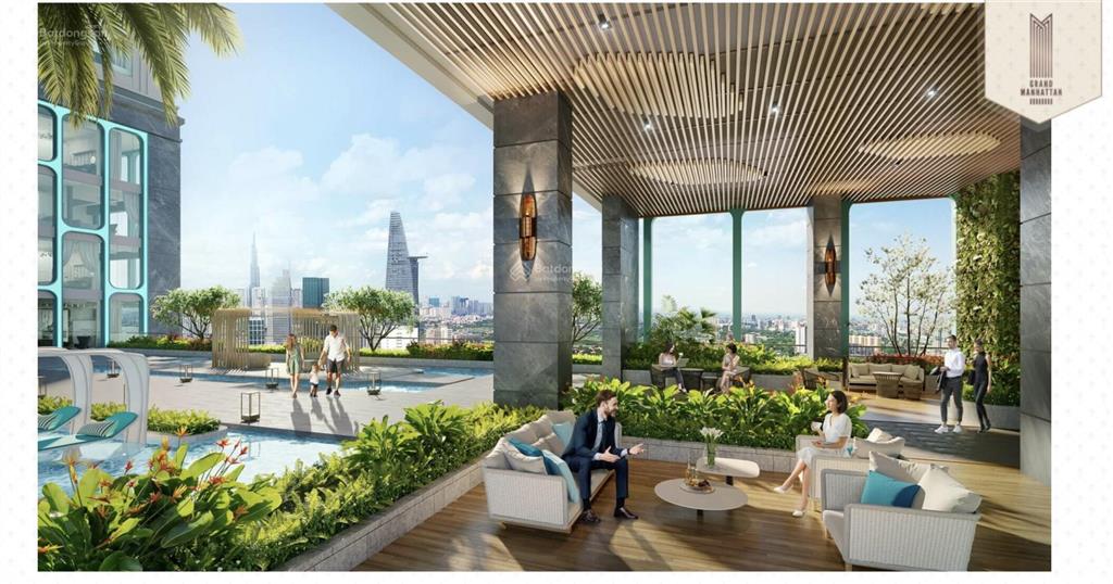 Bán căn 2pn tại the grand manhattan, quận 1, giá 13,3 tỷ, 60 m2