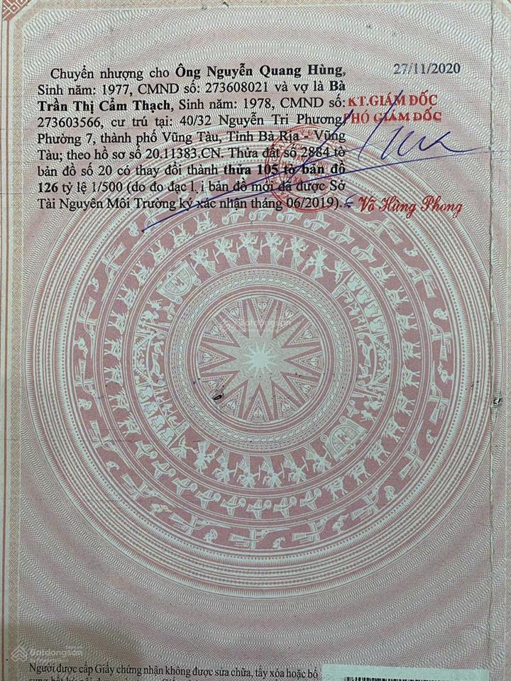 Bán đất nền dự án petro town, 2,4 tỷ, 75m2, phú mỹ, bà rịa vũng tàu, đẹp, nhiều tiện ích