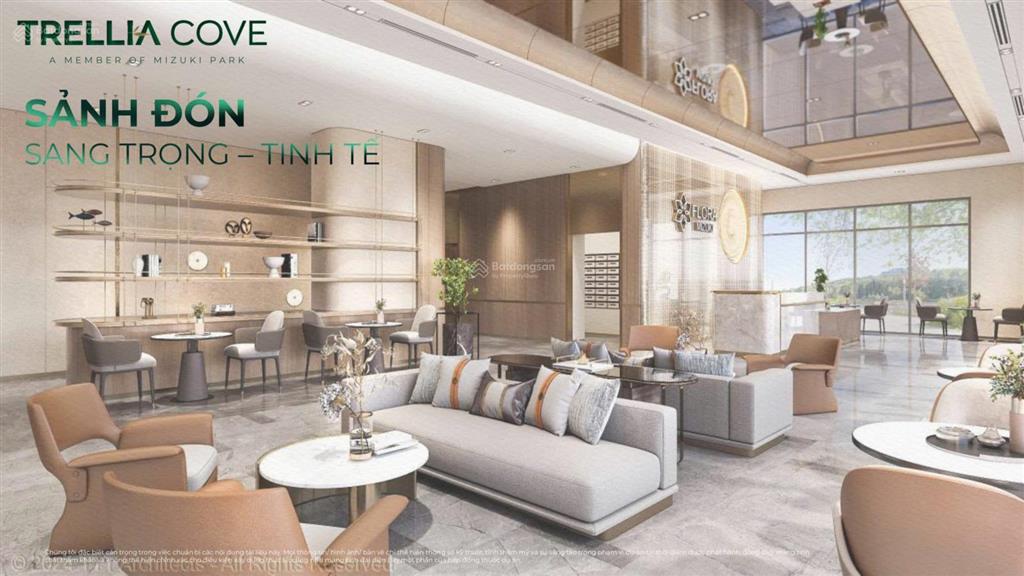 Căn hộ trellia cove mizuki giá gốc cdt chỉ 5,1ty căn 2pn2wc tháng 06/2027 nhận nhà