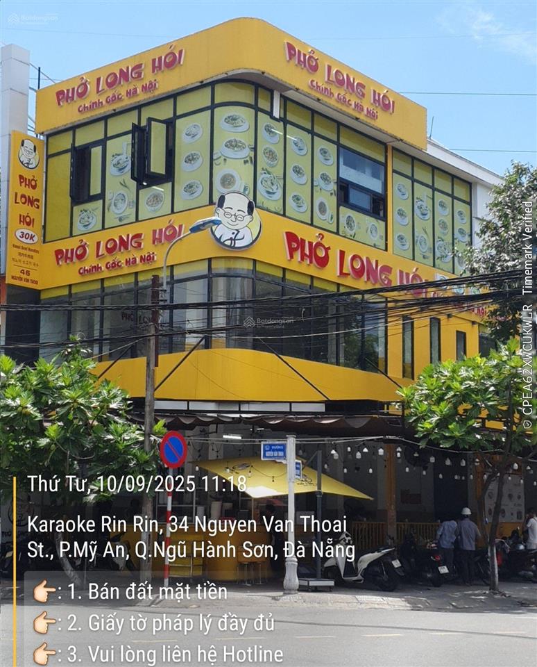 Lô góc 2 mặt tiền nguyễn văn thoại (chính chủ bán gấp, giá tốt đầu tư)