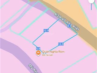 Lô góc 3 mặt tiền mỹ khê 8 (ngang 5.6m, nở hậu đẹp)