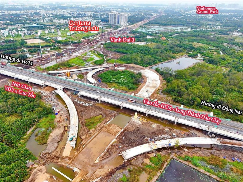 Bán đất nền dự án centana city, trường lưu, dt 82 m2 giá 4,85 tỷ