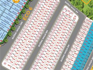 Bán đất nền dự án tại khu dân cư eco6 liền kề centana, giá siêu hời 3,5 tỷ, dt 50,4 m2 !