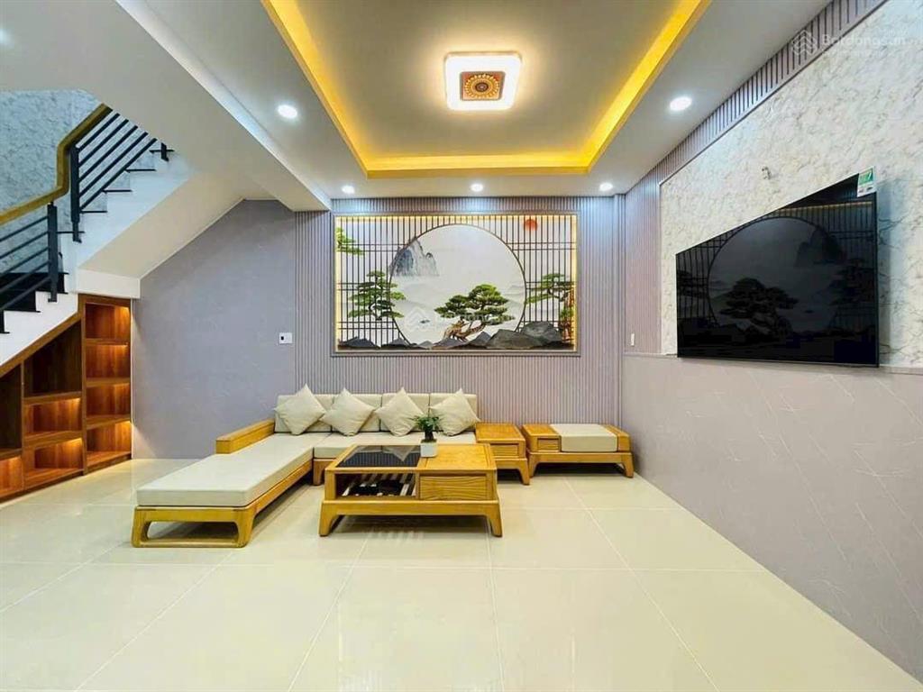 Bán nhà hẻm 8m bình giã, khu vip p13, tb dt  5x15m trệt 2 lầu st, nhà có 4pn , pk, sân thuợng,