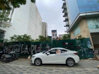 Bán căn góc đất xây tòa vp, khách sạn, 450m2, mt 17m, 155 tỷ, mp lạc long quân, ngay võ chí công