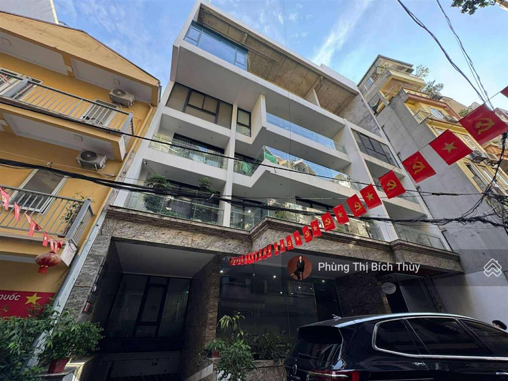 (chính chủ) bán toà 9 tầng thiết kế văn phòng mp khúc thừa dụ 200m2, mt 44m, 130 tỷ