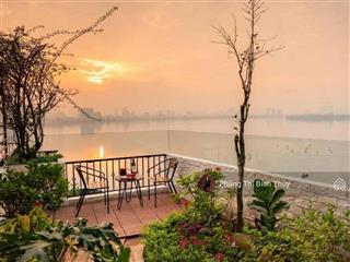 (chính chủ) bán ks phố xuân diệu  quảng an  view hồ 35 phòng  265m2  165 tỷ  hđ 600 tr/tháng