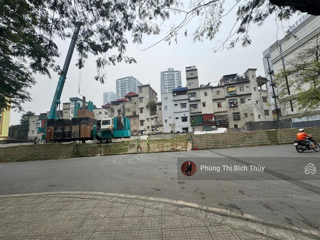 Cđt bán dự án xây văn phòng  trường học  mặt phố giáp bát  1220m2  tương lai x2,3 tài sản