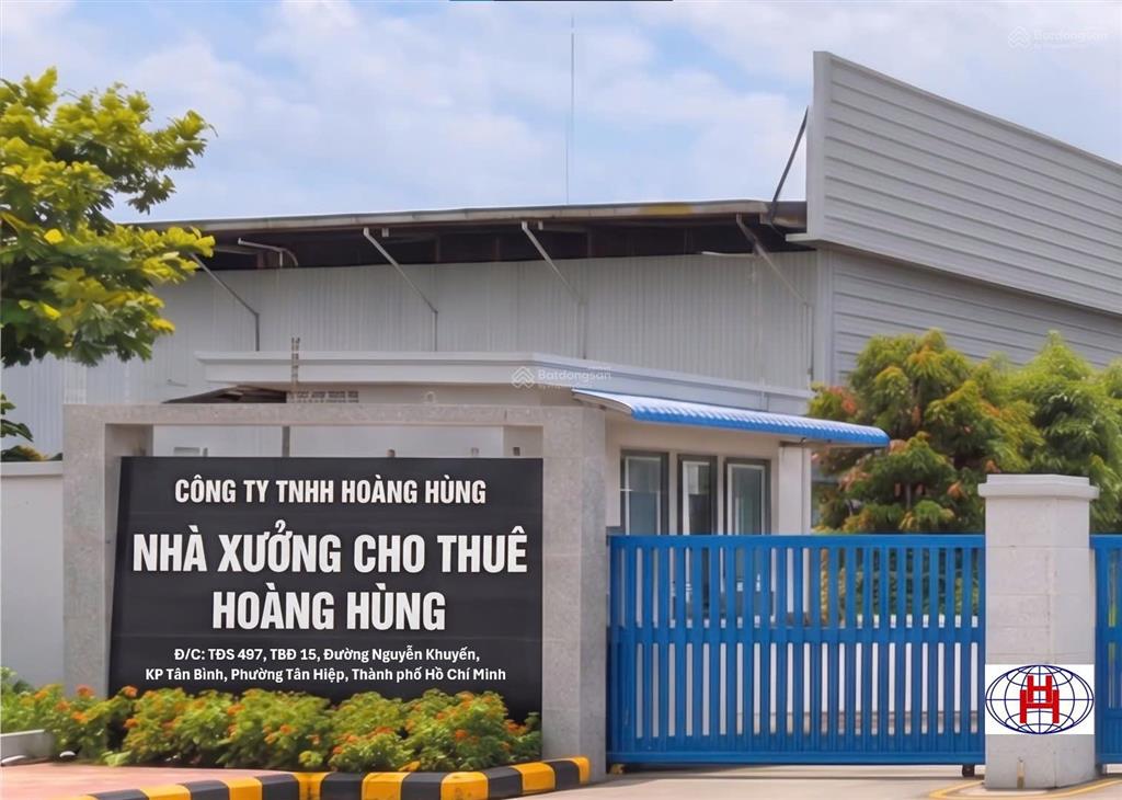 Cho thuê nhà xưởng hcm (bình dương cũ), dt từ 40005000m2, hạ tầng đồng bộ hoàn chỉnh