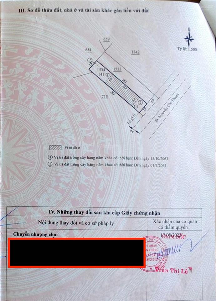 Đất mt nguyễn chí thanh, đơn dương 5x28,2m có 75m² thổ cư, trục chính vào samten hills đà lạt.