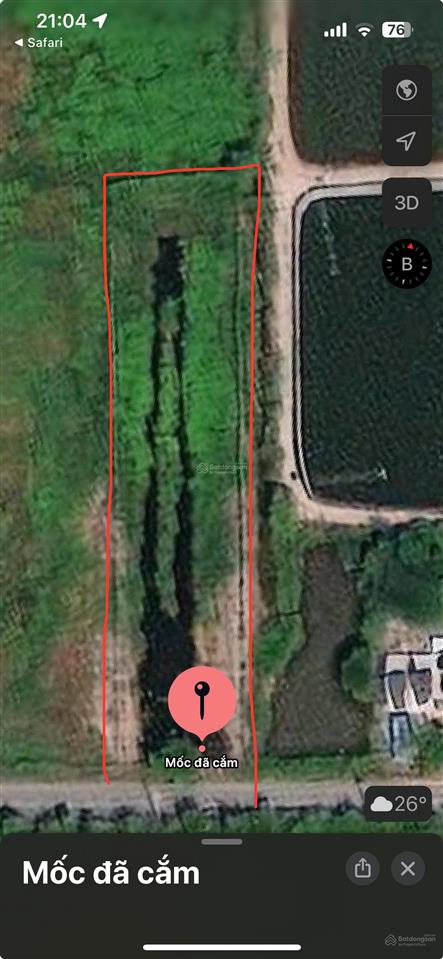 Đất trung tâm cần giờ 1700m2 có 1000m2 thổ cư 32 tỷ