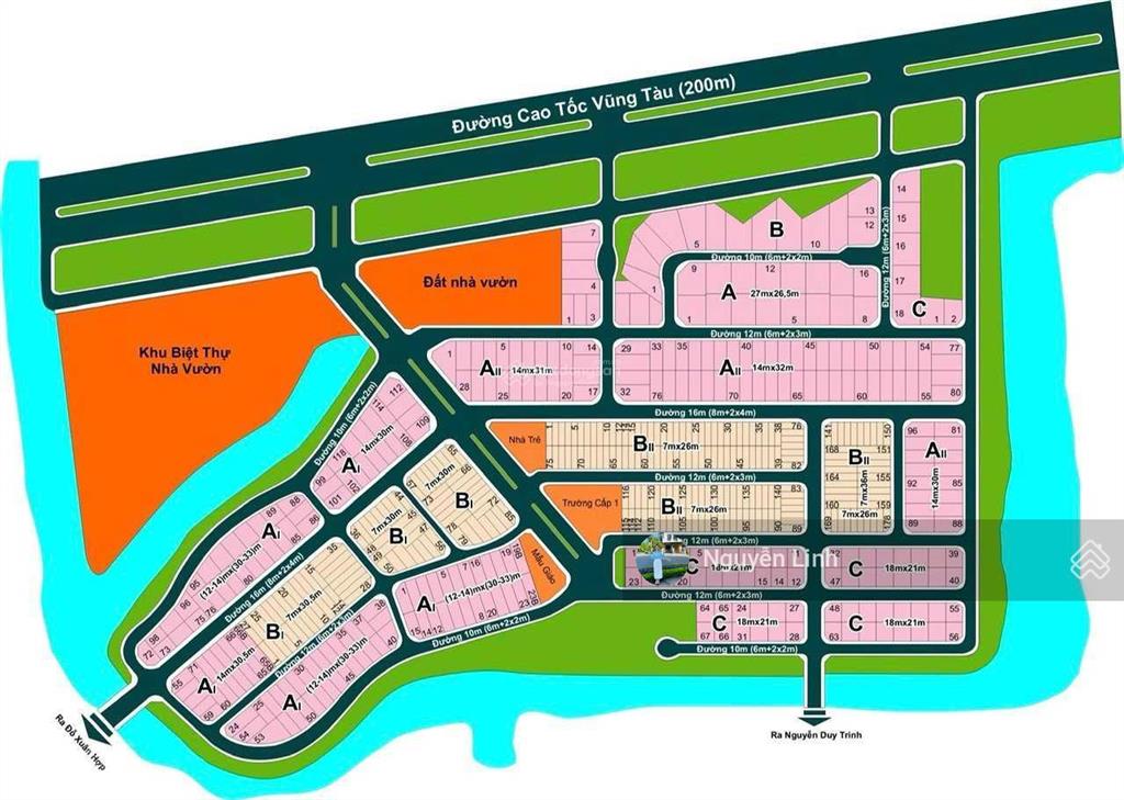 Bán lô biệt thự mặt tiền trục chính 16m kdc bách khoa 14x31m vị trí đẹp 0902 514 ***