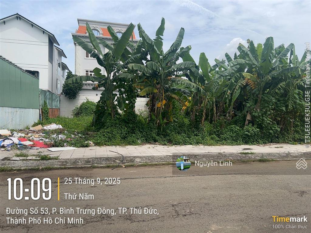 Chính chủ gửi bán lô nền biệt thự đơn lập ngang 15x25m khu dân cư đông thủ thiêm, btđ quận 2