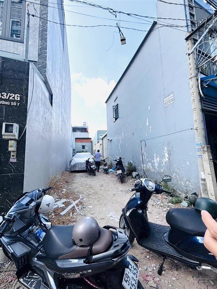Đất linh tây. hẻm ô tô. đường số 7. cạnh phạm văn đồng. gần tô ngọc vân. giá hợp lý