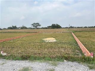 Đất đức hoà thượng giá rẻ, sổ hồng, (57m)x22m 550 triệu/ nền.