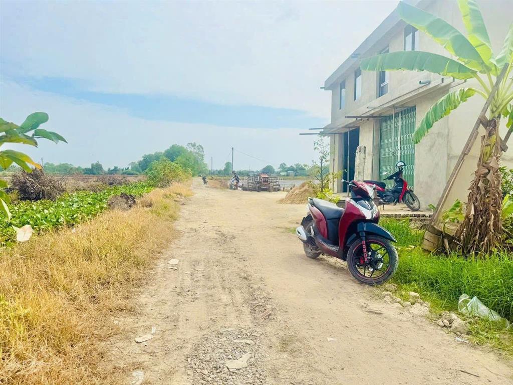 Đất thị trấn đức hoà kế bên chợ đức hoà giá rẻ, sổ hồng, 680 triệu/ nền.