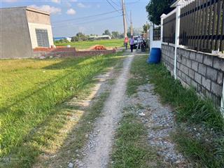 Đất nguyễn văn dương đức hòa đông giáp kcn giáp tphcm 750 triệu, sổ hồng, thổ cư, dân đông.
