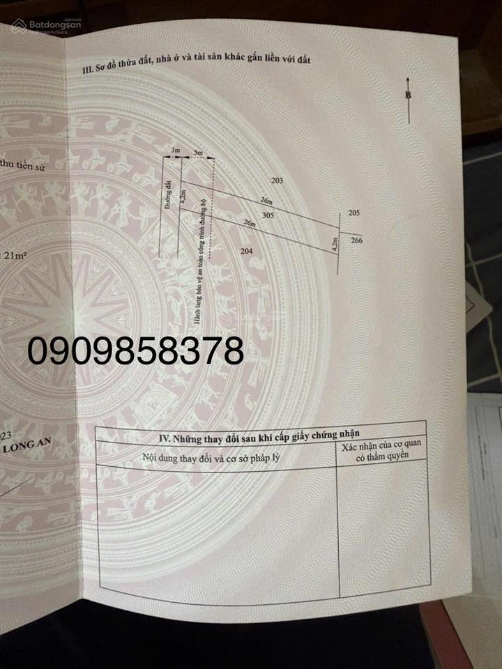 Bán đất kế bên trường học nguyễn cửu phú tl10 đức hoà hạ 890 triệu, thổ cư, sổ hồng.