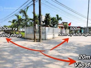 Bán nhanh lô đất sát đường đinh thị thôi, ven sông cẩm lệ, hòa tiến cũ