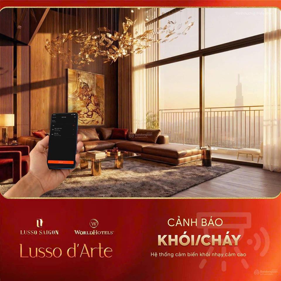 Lusso saigon căn 3pn view land mark 81 tầng cao giá tốt chỉ cần tt 11% và 0% lãi suất 20 tháng