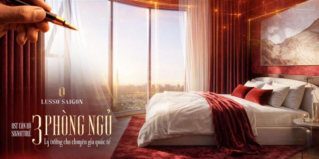 Lusso saigon căn 3pn view land mark 81 tầng cao giá tốt chỉ cần tt 11% và 0% lãi suất 20 tháng
