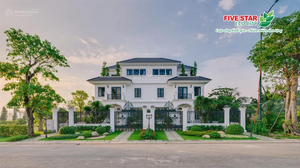 Bán biệt thự five star eco city, 660m2, tặng gói nt 368tr, hỗ trợ thuê lại 1,2 tỷ. 0907 701 ***