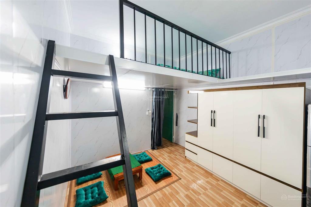 Phòng full đồ  35m2  hoàng hoa thám  giá từ 4,3tr bếp riêng
