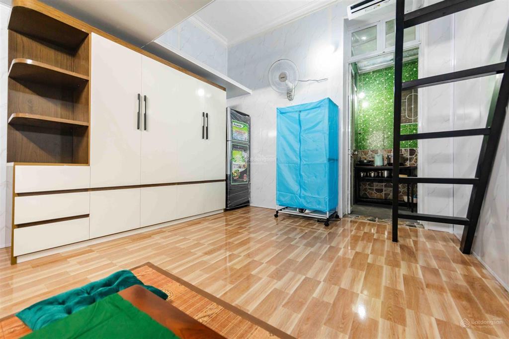 Phòng full đồ  35m2  hoàng hoa thám  giá từ 4,3tr bếp riêng