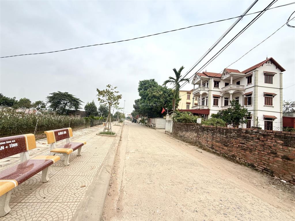 96.4m2 trục chính hạ lôi sát đền hai bà trưng, đối diện khu đấu giá sắp triển khai, giá siêu đẹp