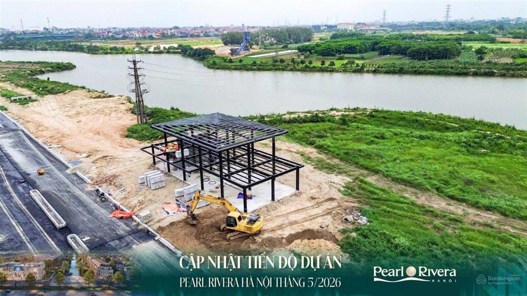 Nhận booking giai đoạn 1 siêu phẩm pearl rivera hà nội tại làng hoa mê linh