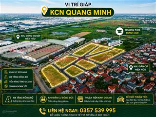 Siêu phẩm đấu giá lâm hộ mê linh ngay cạnh kcn quang minh kinh doanh sầm uất