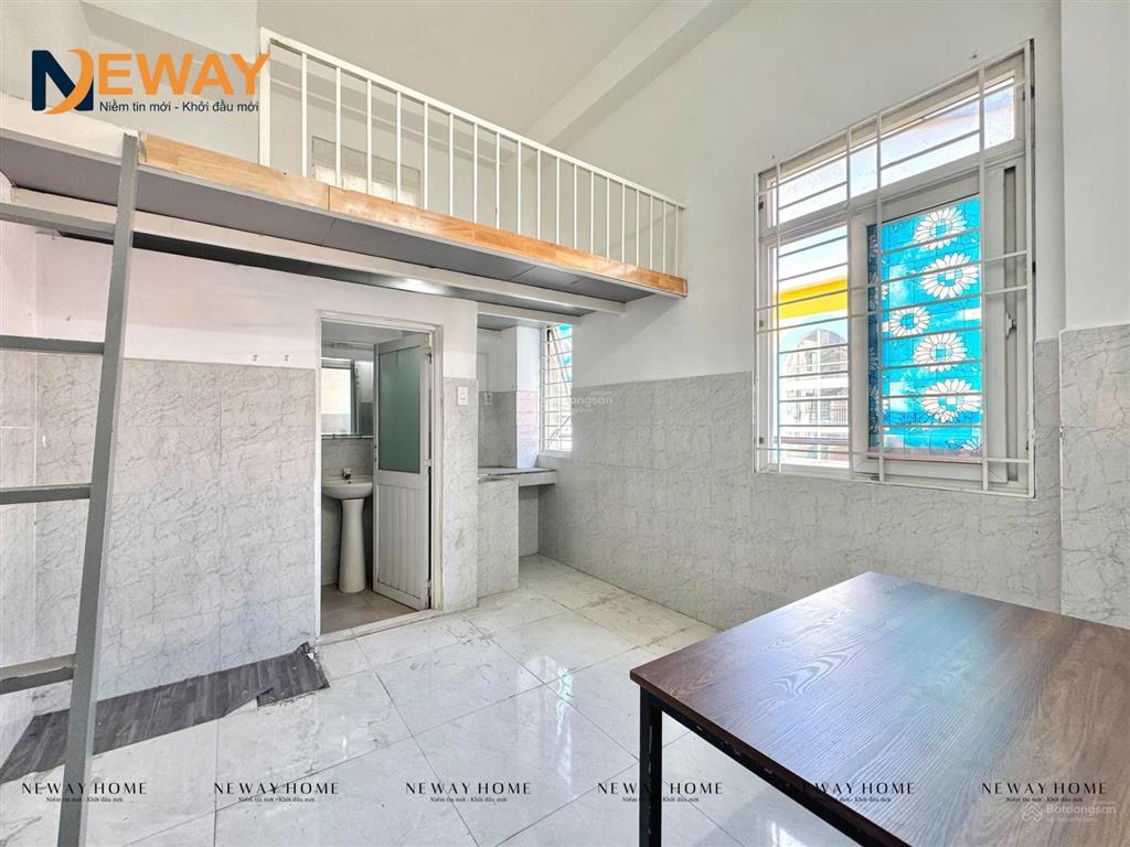 Phòng có gác giá sinh viên nằm giữa văn hiến và công thương sẵn máy lạnh