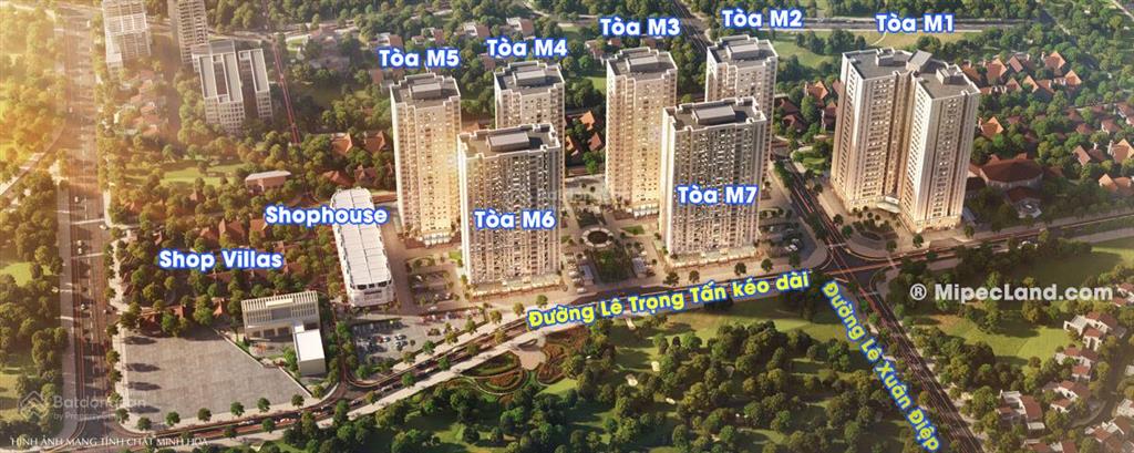 Bán cc 2pn, 2wc tại m7 mipec city view, 4,25 tỷ, 62,6m2