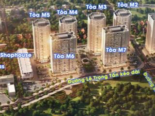 Bán cc 2pn, 2wc tại m7 mipec city view, 4,25 tỷ, 62,6m2