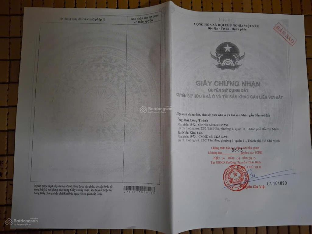 Bán nhà riêng đẹp tại đường nguyễn văn ràng, 6 tỷ, 178m2, 3pn, 4wc, pháp lý đầy đủ