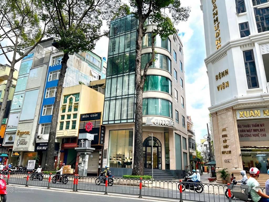 Tòa nhà góc 2mt 3 tháng 2 quận 10  dt 123m2  hầm 7 tầng  hđt 350tr  giá 85 tỷ