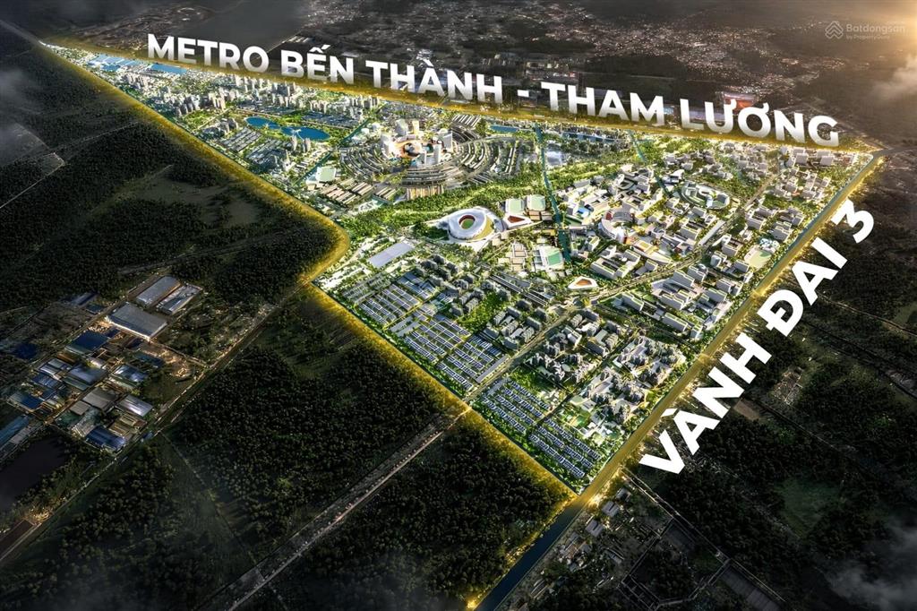 Vinhomes hóc môn 1080ha đại đô thị lớn nhất tây bắc tp.hcm chính thức lộ diện