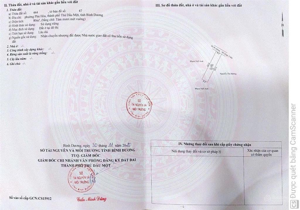 Bán nhà 424/44/ lê hồng phong, phường phú hòa, ngay cơm minh tuyết cổng 4 đại học thủ dầu một