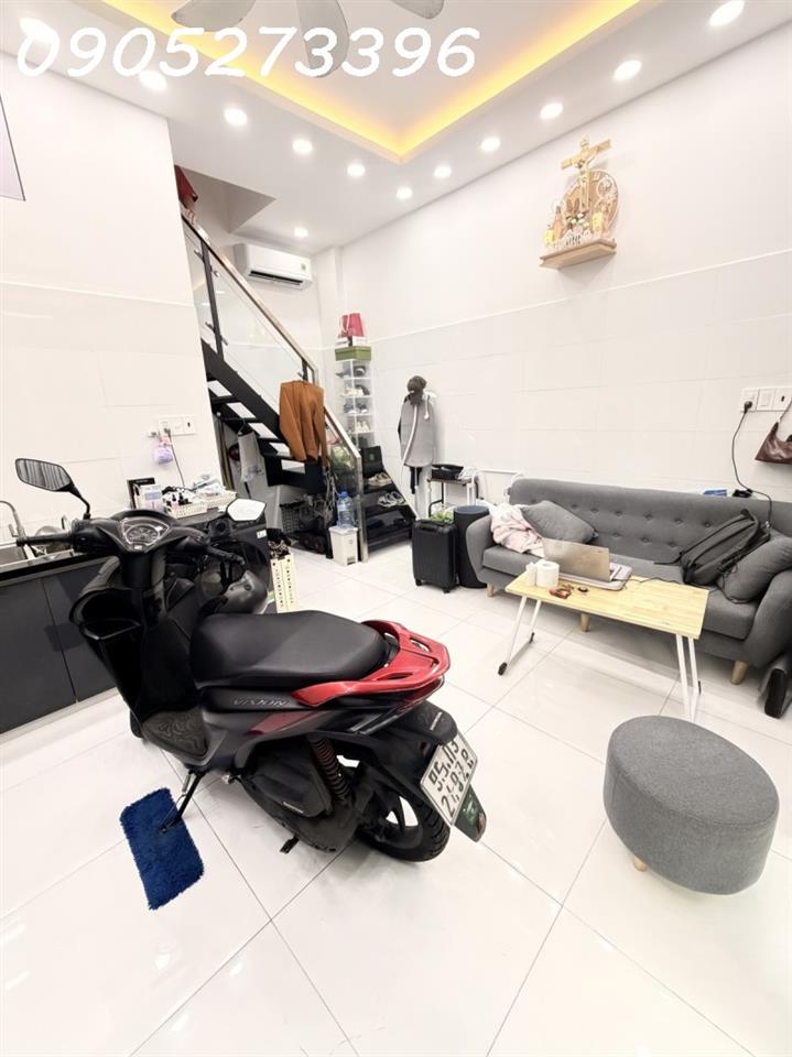 SIÊU PHẨM ÔTÔ ĐẬU CỬA GẦN NGÃ TƯ BẢY HIỀN, HÀNG XÓM KHU VIP BÀU CÁT, 23M2(4.6x5M) NHÀ 2