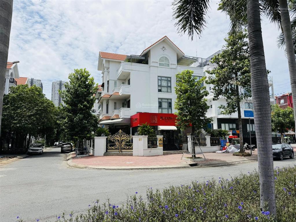 Cho thuê siêu phẩm góc 2 mt hoàng trọng mậu & đường 12, kđt him lam q7. dt 12.5x20m. giá 150tr/th