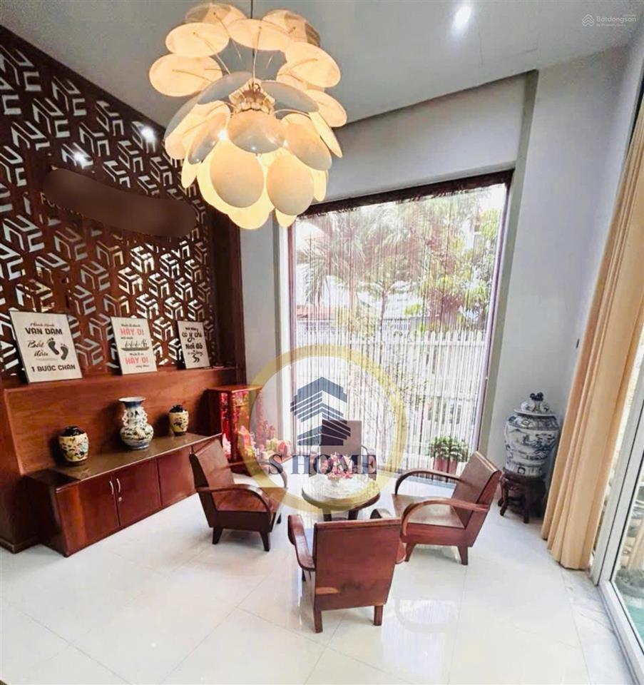 Cho thuê trệt biệt thự góc khu him lam  200m2, sân vườn hồ cảnh quan  ưu tiên văn phòng 30 triệu.