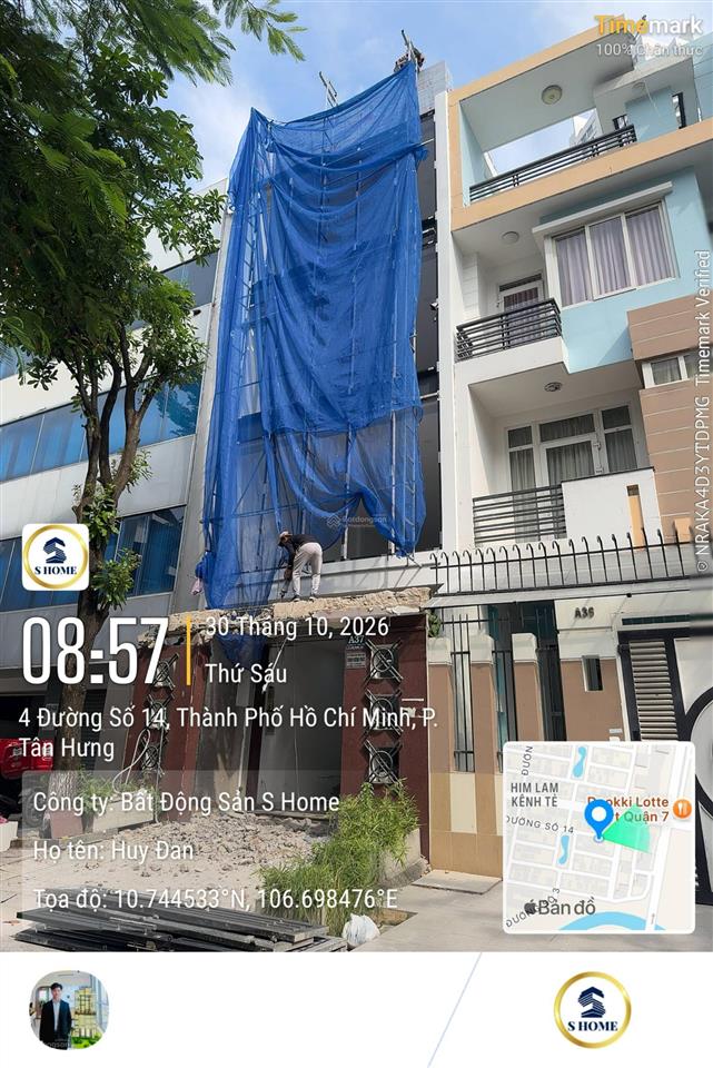 Cho thuê nhà phố mặt tiền khu đô thị him lam trệt 3 lầu (340m2), phù hợp mở vp/spa. giá 40 triệu/th