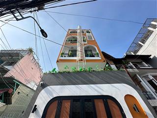 (Tin thật 100%) Bán tòa CHDV 77m2 (5x16m) x 16P tại Phan Huy Ích - HXH 4,5m - DT 1,15 tỷ