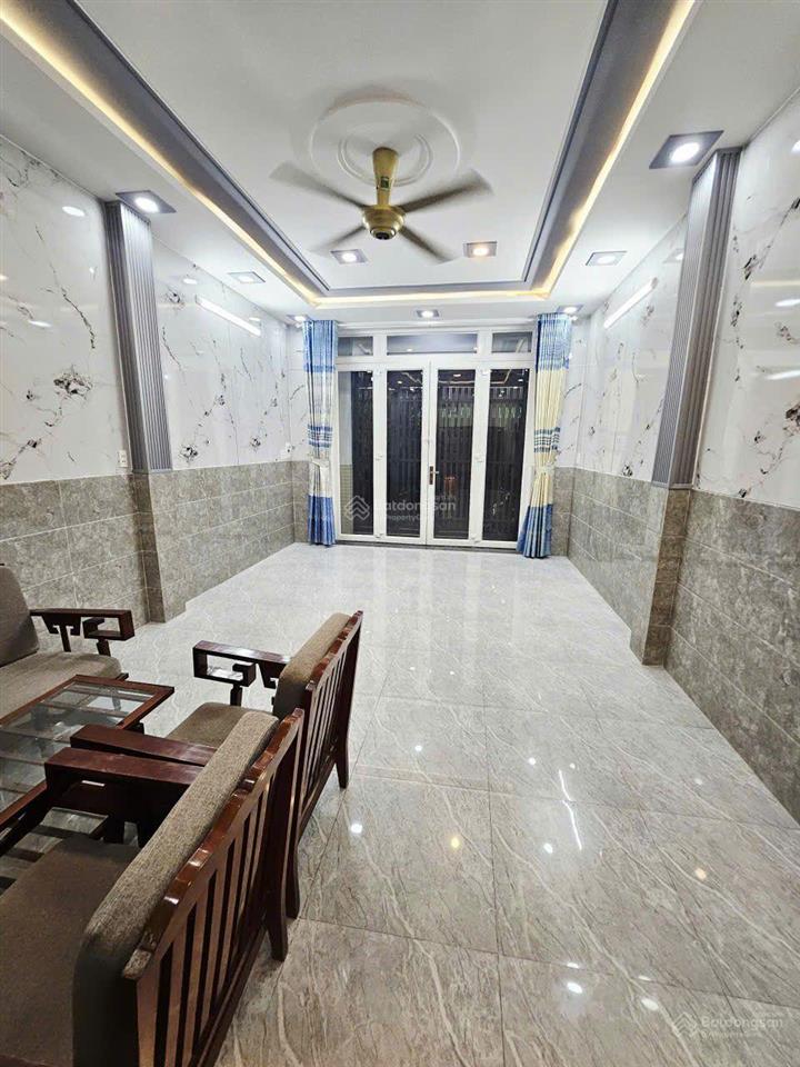 Bán nhà đẹp nở hậu hẻm 759 hương lộ 2 bình trị đông, 52mv, 4x13, 3 tầng xe tải thông giá 5,2tỷ tl