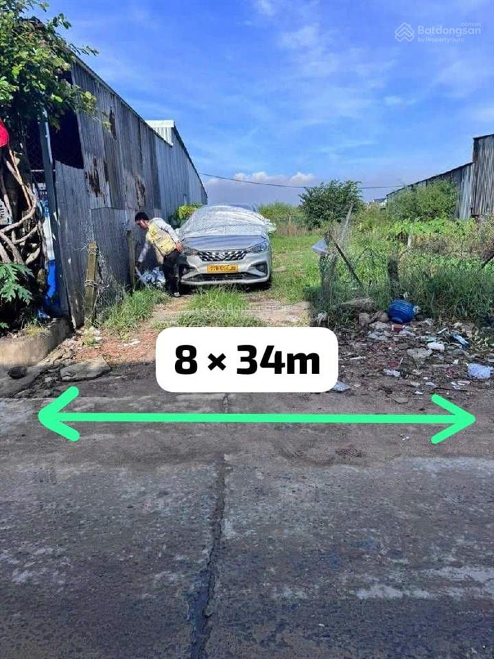 Bán đất xã tân vĩnh lộc bình chánh, 275m2, ngang 8 dài 34m không quy hoạch giá 3,85tỷ tl