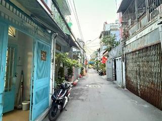 Phan huy ích  nhà 2 tầng btct hẻm xe hơi thông  4x11  44m2 chỉ 4,39tỷ tl