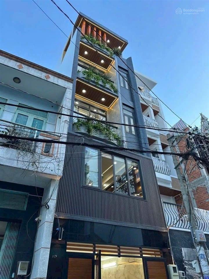 Siu phẩm hương lộ 2  ngang 4 dài 24m  5 tầng  thang máy  full nội thất giảm giá còn 9.2 tỷ tl