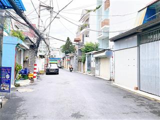 Bán nhà mặt tiền nội bộ phường tân sơn nhì, quận tân phú. dt 5,4x19m, nở hậu  cấp 4 tiện xây mới