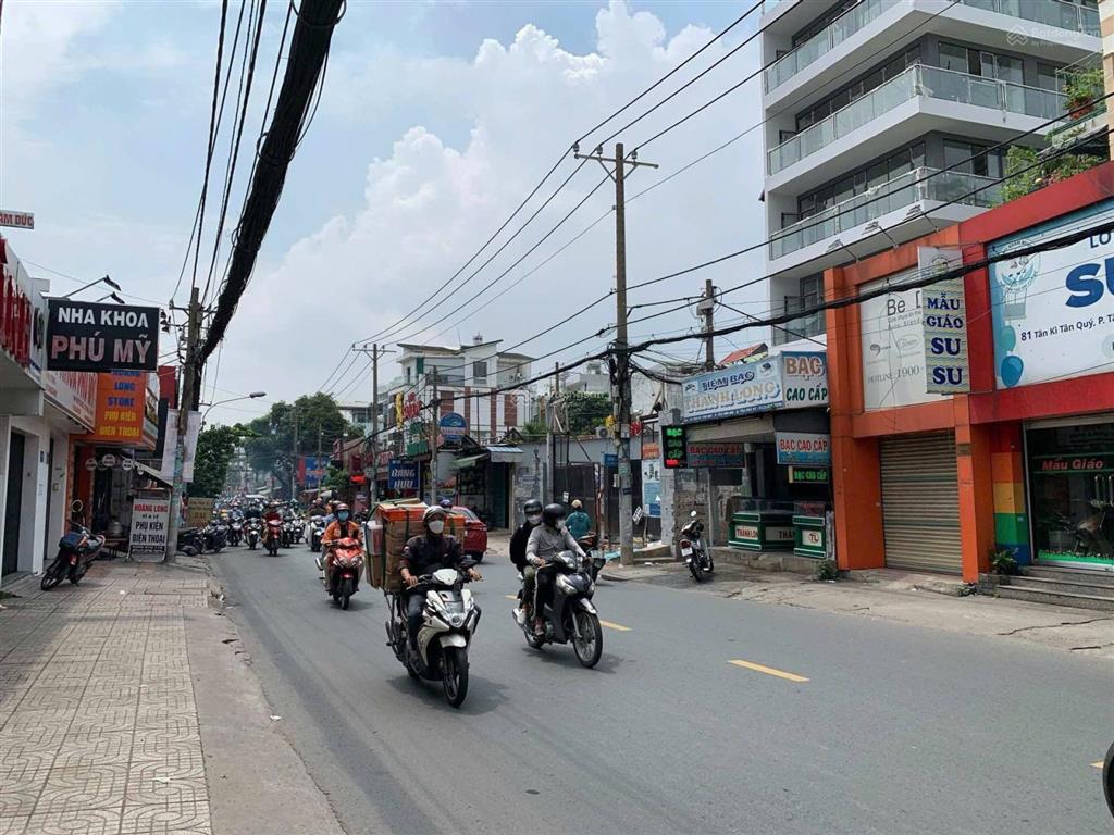 Bán nhà mtkd tân kỳ tân quý, phường tân sơn nhì. dt 5,7x31m (nở hậu 7,4m)  giá 28 tỷ còn tl