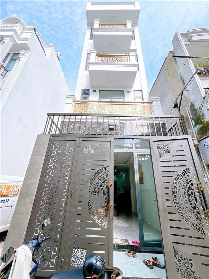 Bán nhà hxh khu gò dầu và tân hương  diện tích 4x16m  đúc 4 tầng đẹp  giá 8,9 tỷ tl